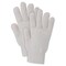 Magid Machine Knit Gloves, White, L, 12 PK T93 - alternate 1